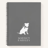 Carnet Pitbulle Pit Bull Chien Chien Chien Chien C (Devant)