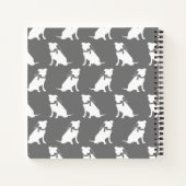 Carnet Pitbulle Pit Bull Chien Chien Chien Chien C (Dos)