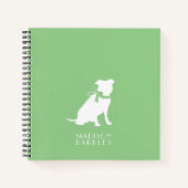 Carnet Pitbulle Pit Bull Chien Chien Chien Chien C (Devant)