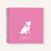 Carnet Pitbulle Pit Bull Chien Chien Chien Chien C (Devant)