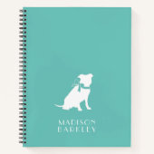 Carnet Pitbulle Pit Bull Chien Chien Chien Chien C (Devant)