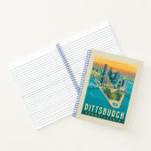 Carnet Pittsburgh, PA | Vue oeil d'oiseau (Intérieur)