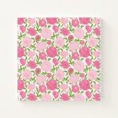 Carnet Pivoine d'amour rose (Dos)