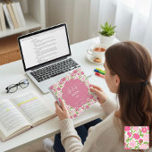 Carnet Pivoine d'amour rose