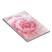 Carnet Pivoine rose (Côté Droit)