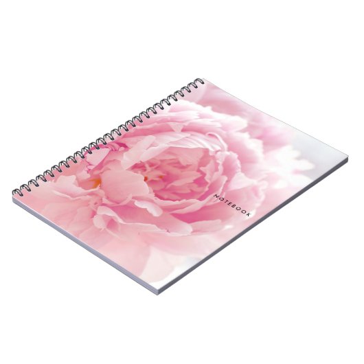 Carnet Pivoine rose (Côté gauche)