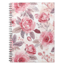 Pivoine Rose Pâle Aquarelle Jardin Floral