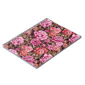 Carnet Pivoines en Fleurs (Côté gauche)