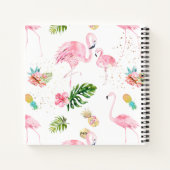 CARNET PIXDEZINES FLAMANTS ROSES PREMIERS BÉBÉ (Dos)