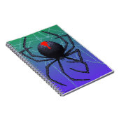 Carnet Pixel araignée noire (Côté Droit)