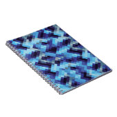Carnet pixel arrière - plan motif de pixel abstrait, abst (Côté Droit)