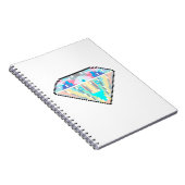 Carnet Pixel art gem diamant (Côté Droit)