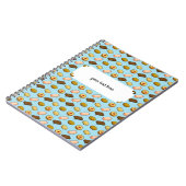 Carnet Pixel Art savoureux Cookie Biscuit Motif (Côté gauche)