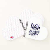 Carnet Pixel Coeur parfait (Intérieur)