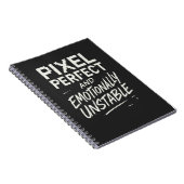 Carnet Pixel parfait (Côté Droit)