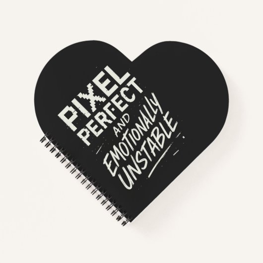 Carnet Pixel parfait (Devant)