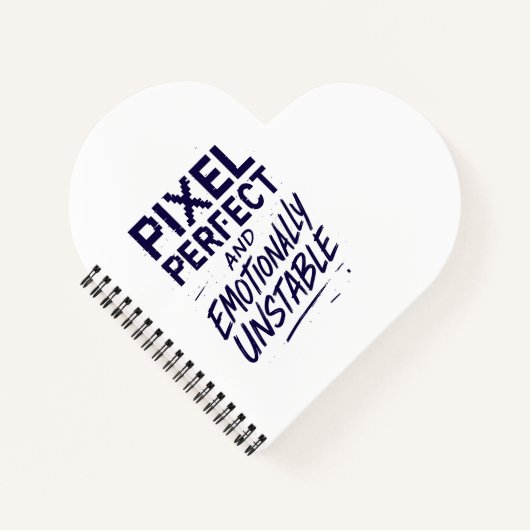 Carnet Pixel Perfect - Spiral Notebook (Devant)