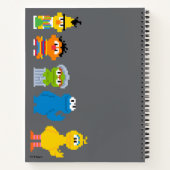 Carnet Pixel Sesame Street Characters (Dos)