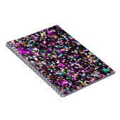 Carnet Pixels en cristal de ton de bijoux (Côté Droit)