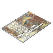 Carnet Pixels marbrés II (Côté gauche)