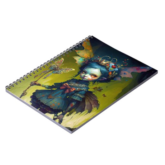 Carnet Pixie Imaginaire Grumpy Fairy (Côté gauche)