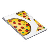 Carnet pizza à paillettes (Côté Droit)