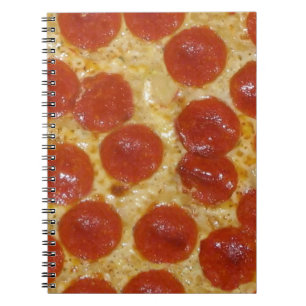 Carnet pizza au gros pepperoni