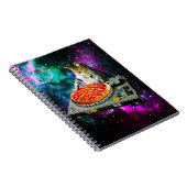 Carnet Pizza de chat du DJ de l'espace (Côté Droit)