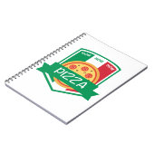 Carnet Pizza de nom de Nom (Côté gauche)