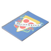 Carnet Pizza est l'amour (Côté gauche)