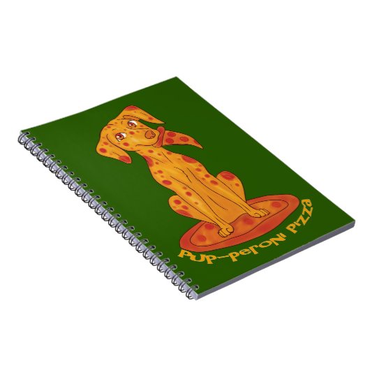 Carnet Pizza Puppy (Côté Droit)