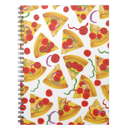 Carnet Pizza Slice Motif (Devant)