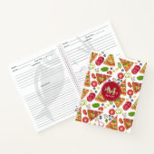 Carnet Pizza Slices Motif italien Recette (Intérieur)