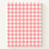 Carnet Pizza Slices Motif italien Recette (Dos)