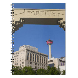 Carnet Place olympique et tour de Calgary, Alberta, Canad
