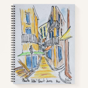 Carnet Placette Abbe Robert Jarred Vieux Nice, France