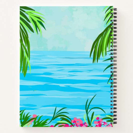 Carnet Plage   (Dos)