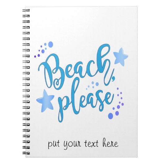 Carnet Plage (Devant)