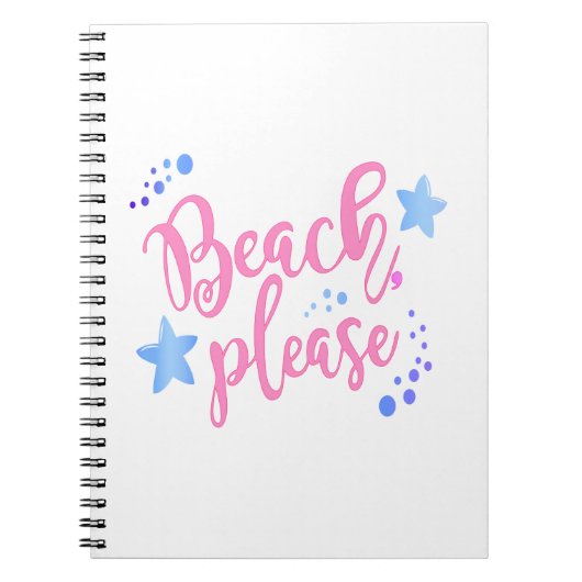 Carnet plage (Devant)