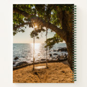 Carnet Plage au coucher du soleil (Dos)