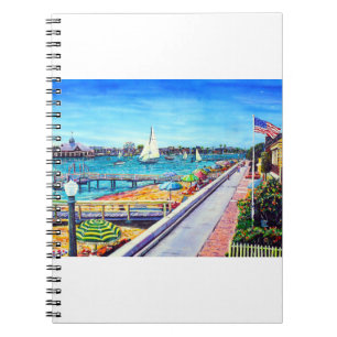 Carnet Plage CA de Newport d'île de Balboa