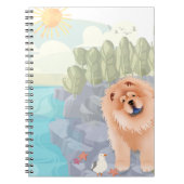 CARNET PLAGE CHOW (Devant)