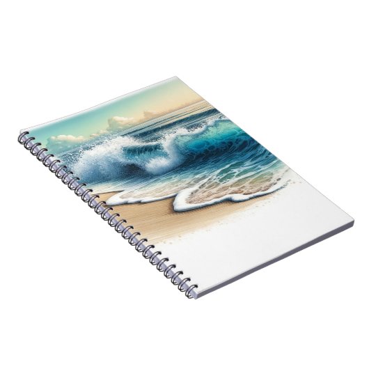 Carnet Plage côtière rustique (Côté Droit)