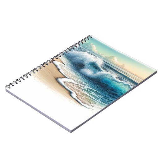 Carnet Plage côtière rustique (Côté gauche)