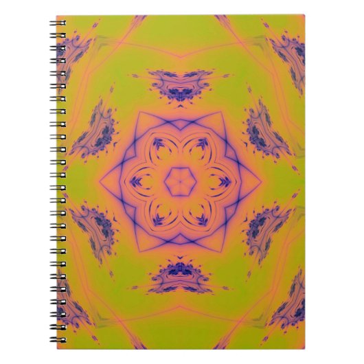 Carnet Plage Coucher de soleil Dégradé Mandela (Devant)