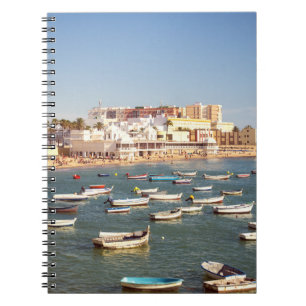 Carnet Plage de Caleta à Cadix, Andalousie, Espagne