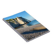 Carnet Plage de galets et falaise d'Etretat en France Pos (Côté Droit)