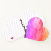 Carnet Plage de Motif de la peinture arc-en-ciel (Intérieur)