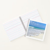 Carnet Plage de sable blanc Surf doux (Intérieur)