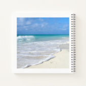Carnet Plage de sable blanc Surf doux (Dos)